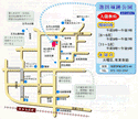 �r�c��Ղւ̒n�}