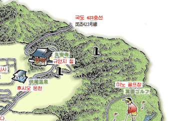 池田市観光協会 韓国語観光地図 池田市観光協会 韓国語観光地図
