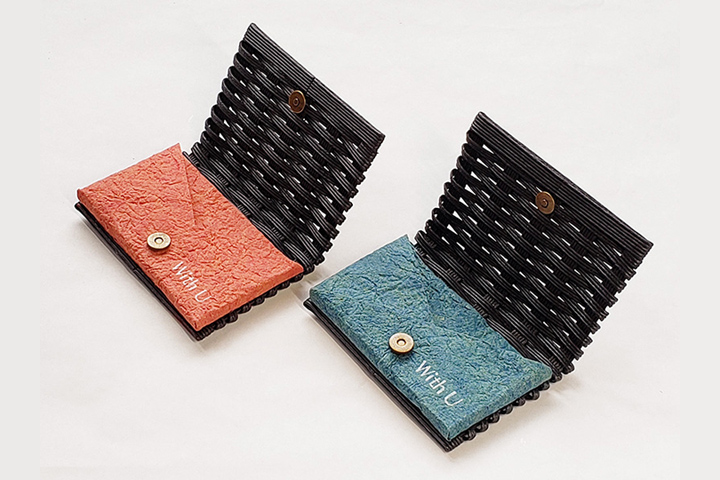 紙バンド×和紙の名刺入れ 商品写真