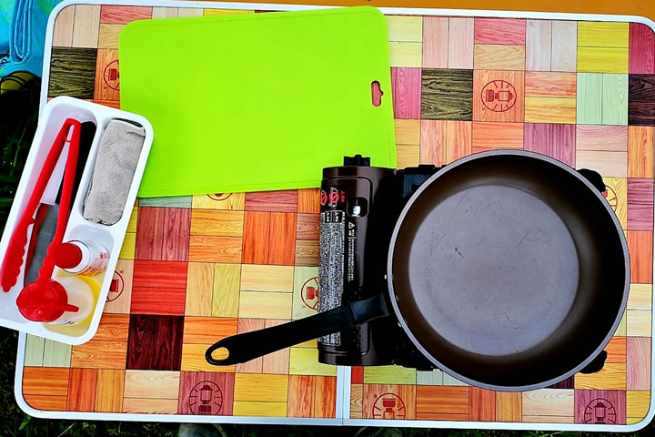 貸し出してもらえる調理器具