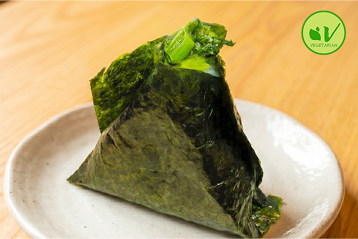 野沢菜おにぎりの画像が入ります