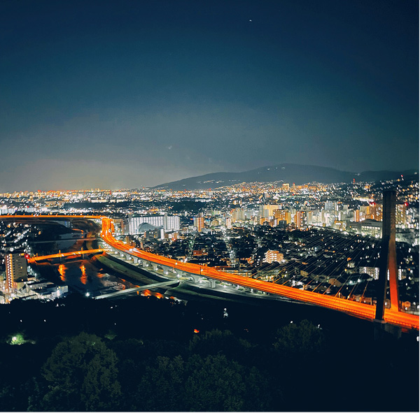 ウォンバット賞：kohada_no_osushi様（秀望台からの夜景）