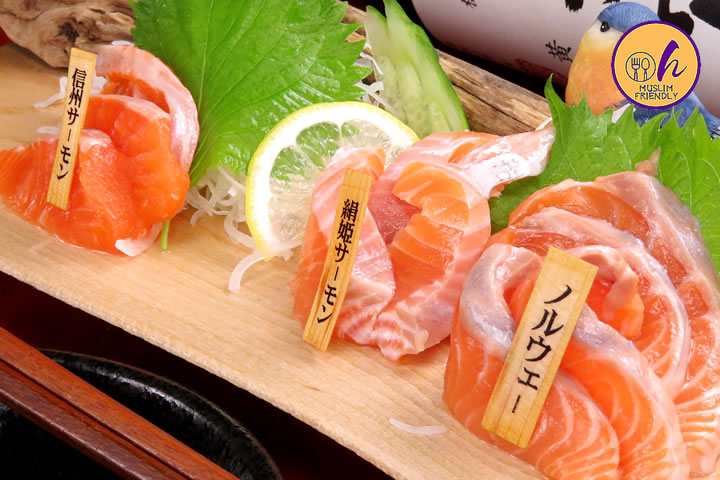 Assorted  3-type Salmon Tasting Plate 